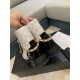 CHANEL Chanel boots 2023AW Like a pretty color like winter CHANEL Chanel boots 2023AW Like a pretty color like winter