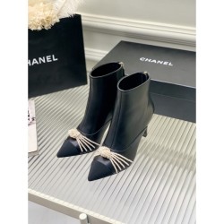 CHANEL Chanel boots 2023AW trendy coordination