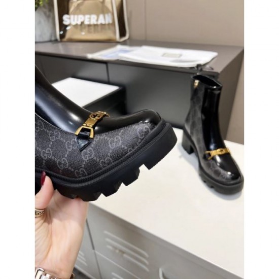 Unique autumn/winter coordination boots 2023FW GUCCI Gucci Unique autumn/winter coordination boots 2023FW GUCCI Gucci