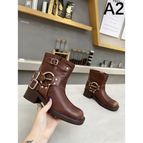 Autumn/Winter Trend Ahead Boots 2023FW MIU MIU Miu Miu Autumn/Winter Trend Ahead Boots 2023FW MIU MIU Miu Miu