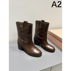 Boots with emphasis on loose fit and comfort 2023FW MIU MIU Miu Miu