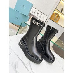 Show me a calm atmosphere Boots 2023FW PRADA Prada