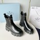 Popular and hugely popular! Boots 2023FW PRADA 2 colors available Popular and hugely popular! Boots 2023FW PRADA 2 colors available