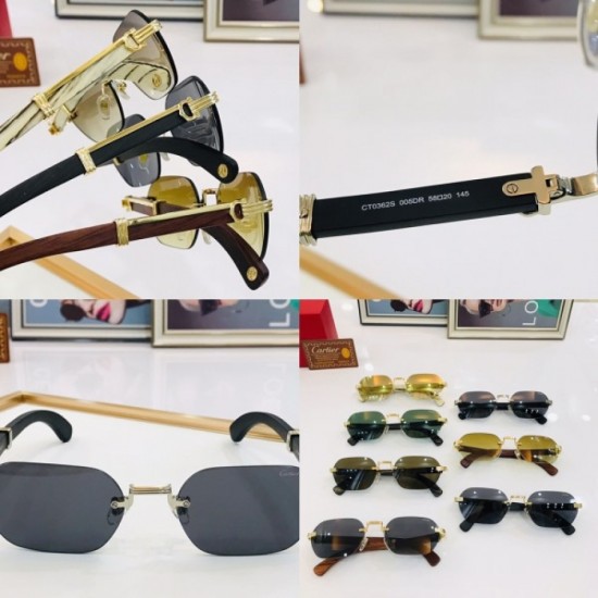 Glasses CARTIER Cartier which aims at the 2023SS fashion senior Glasses CARTIER Cartier which aims at the 2023SS fashion senior