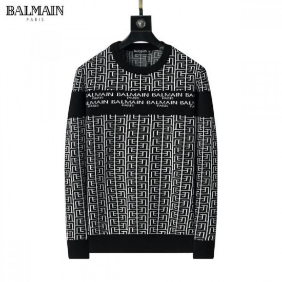 2024FW BALMAIN Sweater with a retro atmosphere 2024FW BALMAIN Sweater with a retro atmosphere