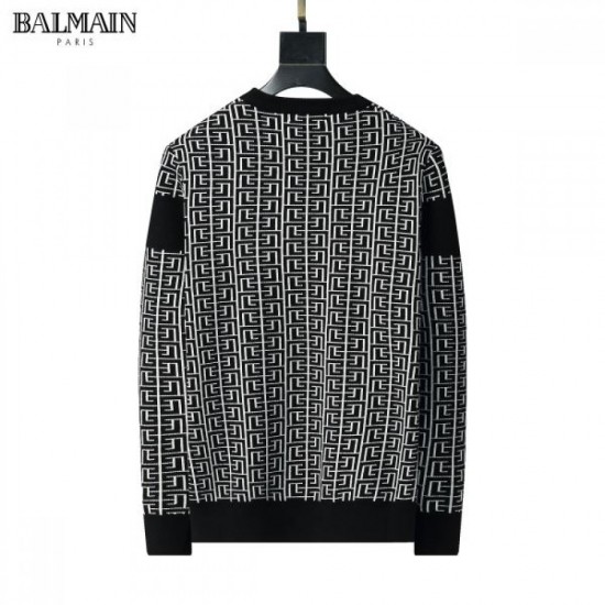 2024FW BALMAIN Sweater with a retro atmosphere 2024FW BALMAIN Sweater with a retro atmosphere