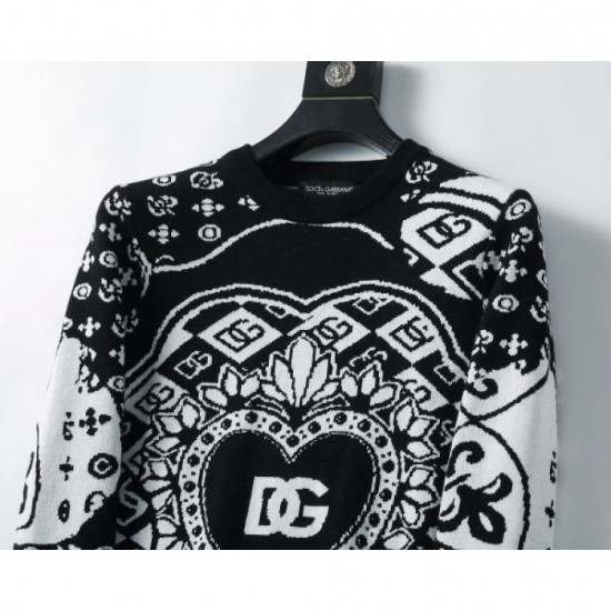 2024FW DOLCE & GABBANA Dolce & Gabbana innovative style sweater 2024FW DOLCE & GABBANA Dolce & Gabbana innovative style sweater