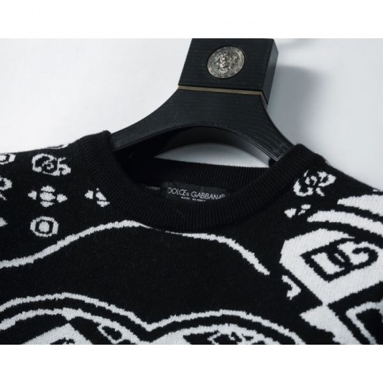 2024FW DOLCE & GABBANA Dolce & Gabbana innovative style sweater 2024FW DOLCE & GABBANA Dolce & Gabbana innovative style sweater