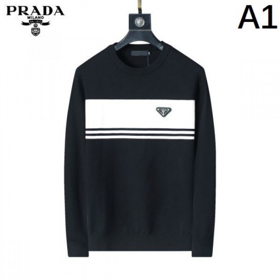 2024FW PRADA Prada loose item sweater 2024FW PRADA Prada loose item sweater