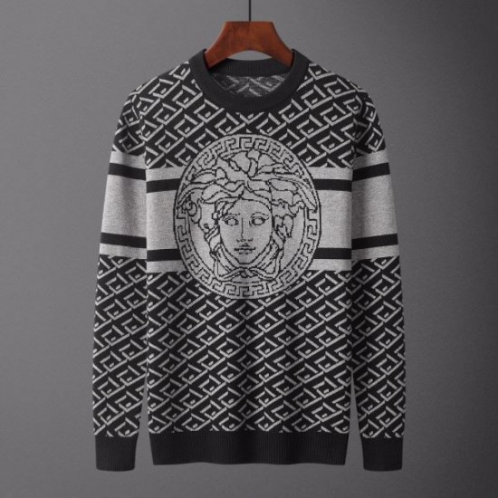 2024FW VERSACE Versace Must be sold out ☆ Hurry up Sweater 2024FW VERSACE Versace Must be sold out ☆ Hurry up Sweater