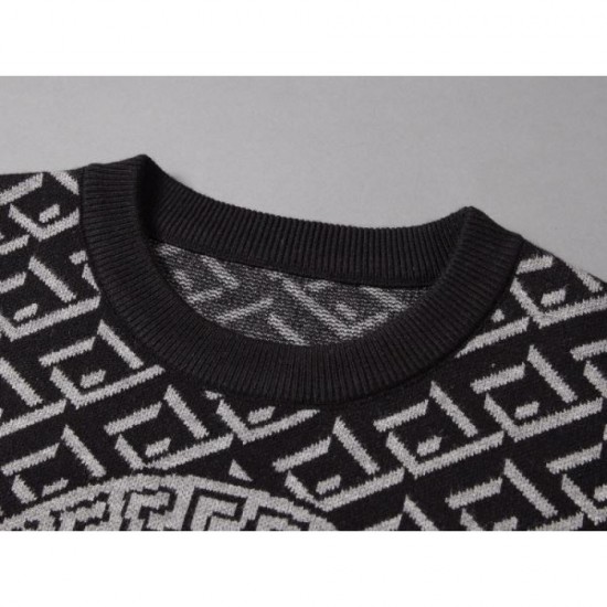 2024FW VERSACE Versace Must be sold out ☆ Hurry up Sweater 2024FW VERSACE Versace Must be sold out ☆ Hurry up Sweater