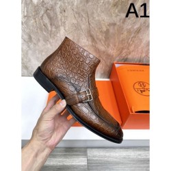 2025 Autumn/Winter New HERMES Men's Boots This season's trendiest items