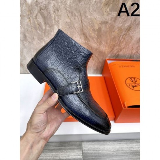 2025 Autumn/Winter New HERMES Men's Boots This season's trendiest items