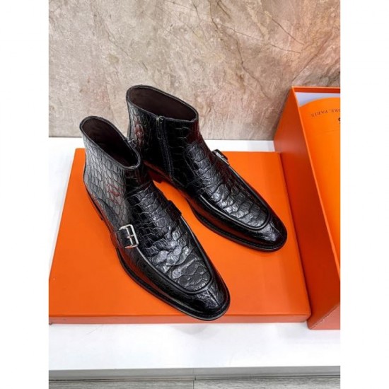 2025 Autumn/Winter New HERMES Men's Boots This season's trendiest items