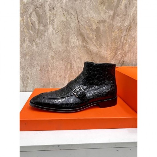 2025 Autumn/Winter New HERMES Men's Boots This season's trendiest items