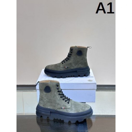 2024FW Men's Boots MONCLER Celebrity Favorite Brand 2024FW Men's Boots MONCLER Celebrity Favorite Brand