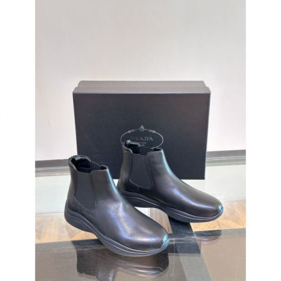 2024FW Men's Boots PRADA Prada This season has a sense of fashion 2024FW Men's Boots PRADA Prada This season has a sense of fashion