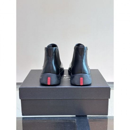 2024FW Men's Boots PRADA Prada This season has a sense of fashion 2024FW Men's Boots PRADA Prada This season has a sense of fashion