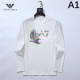 2024FW ARMANI Armani fashion sense is skyrocketing! long sleeve t-shirt 2024FW ARMANI Armani fashion sense is skyrocketing! long sleeve t-shirt