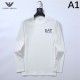 2024FW ARMANI Become fashionable now! long sleeve t-shirt 2024FW ARMANI Become fashionable now! long sleeve t-shirt
