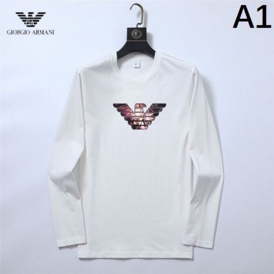 2024FW ARMANI This fall's favorite style long sleeve T-shirt 2024FW ARMANI This fall's favorite style long sleeve T-shirt