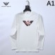 2024FW ARMANI This fall's favorite style long sleeve T-shirt 2024FW ARMANI This fall's favorite style long sleeve T-shirt