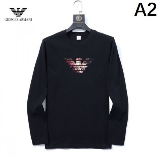2024FW ARMANI This fall's favorite style long sleeve T-shirt 2024FW ARMANI This fall's favorite style long sleeve T-shirt