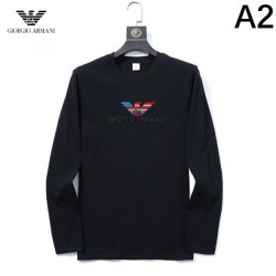 2024FW ARMANI Trendy Coordination Long Sleeve T-shirt