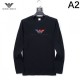 2024FW ARMANI Trendy Coordination Long Sleeve T-shirt 2024FW ARMANI Trendy Coordination Long Sleeve T-shirt