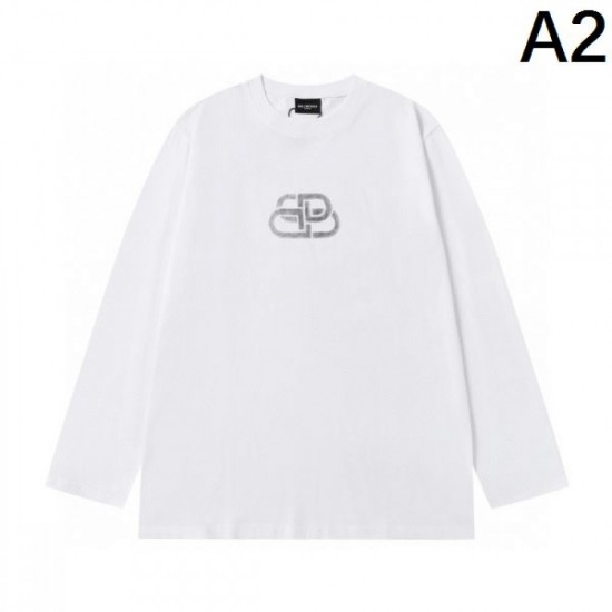 2024FW BALENCIAGA Balenciaga very satisfying new autumn long sleeve T-shirt 2024FW BALENCIAGA Balenciaga very satisfying new autumn long sleeve T-shirt