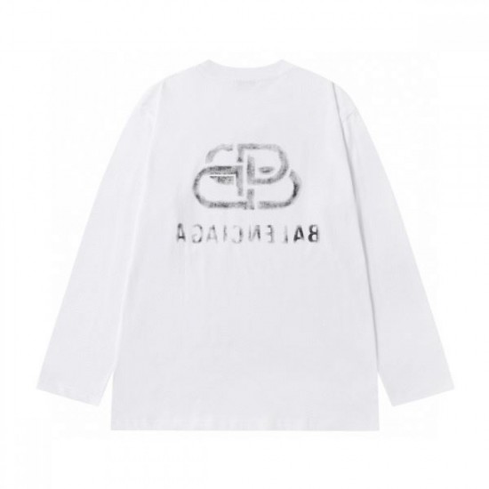 2024FW BALENCIAGA Balenciaga very satisfying new autumn long sleeve T-shirt 2024FW BALENCIAGA Balenciaga very satisfying new autumn long sleeve T-shirt