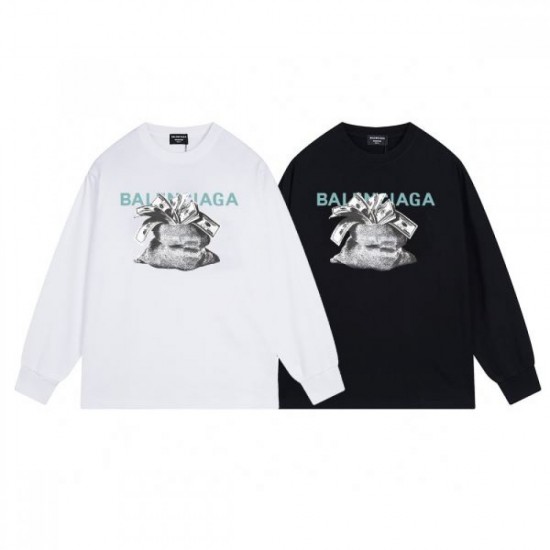 2024FW BALENCIAGA Fall/Winter season starts long sleeve T-shirt 2024FW BALENCIAGA Fall/Winter season starts long sleeve T-shirt