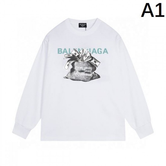 2024FW BALENCIAGA Fall/Winter season starts long sleeve T-shirt 2024FW BALENCIAGA Fall/Winter season starts long sleeve T-shirt