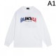2024FW BALENCIAGA Balenciaga latest and stylish long sleeve T-shirt 2024FW BALENCIAGA Balenciaga latest and stylish long sleeve T-shirt