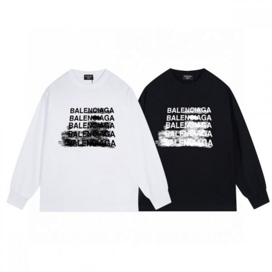 2024FW BALENCIAGA Balenciaga Crazy about elegant colors Long sleeve T-shirt 2024FW BALENCIAGA Balenciaga Crazy about elegant colors Long sleeve T-shirt