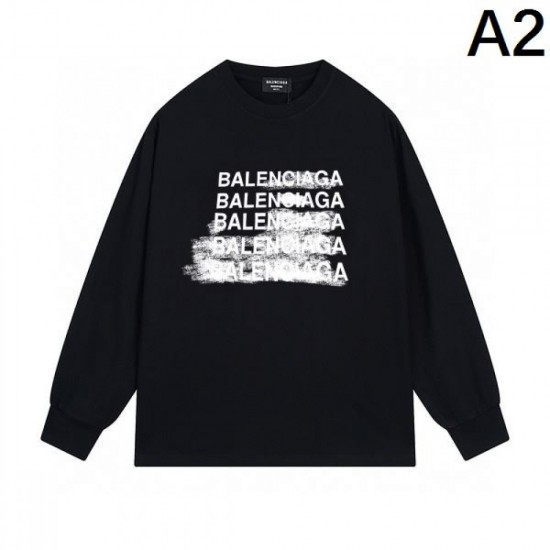 2024FW BALENCIAGA Balenciaga Crazy about elegant colors Long sleeve T-shirt 2024FW BALENCIAGA Balenciaga Crazy about elegant colors Long sleeve T-shirt