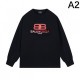 2024FW BALENCIAGA Recommended as a gift Long sleeve T-shirt 2024FW BALENCIAGA Recommended as a gift Long sleeve T-shirt