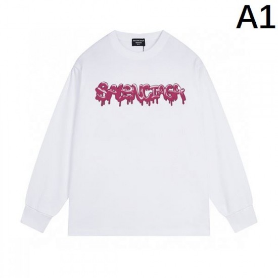 2024FW BALENCIAGA Balenciaga Favorite Elegant Long Sleeve T-Shirt 2024FW BALENCIAGA Balenciaga Favorite Elegant Long Sleeve T-Shirt
