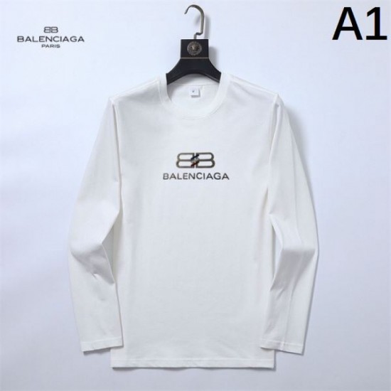 2024FW BALENCIAGA Long sleeve T-shirt used by many celebrities 2024FW BALENCIAGA Long sleeve T-shirt used by many celebrities