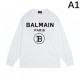 2024FW BALMAIN New collection released this year! long sleeve t-shirt 2024FW BALMAIN New collection released this year! long sleeve t-shirt