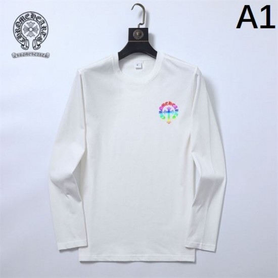 2024FW CHROME HEARTS New Sale Adults OK Long Sleeve T-shirt 2024FW CHROME HEARTS New Sale Adults OK Long Sleeve T-shirt