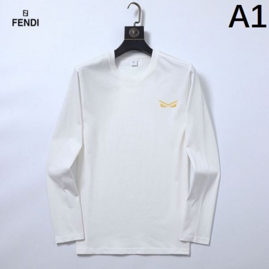 2024FW FENDI Featured new seasonal long sleeve T-shirt 2024FW FENDI Featured new seasonal long sleeve T-shirt