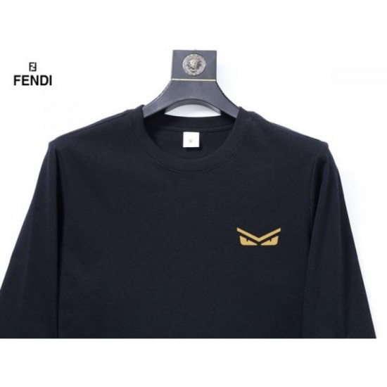 2024FW FENDI Featured new seasonal long sleeve T-shirt 2024FW FENDI Featured new seasonal long sleeve T-shirt