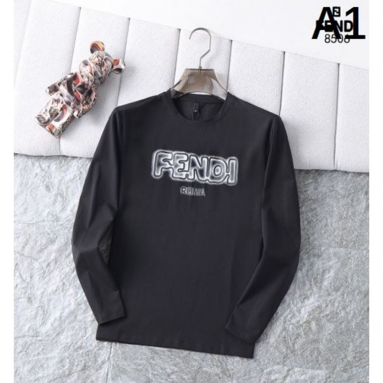 2024FW FENDI Items attracting attention from overseas celebrities Long sleeve T-shirt 2024FW FENDI Items attracting attention from overseas celebrities Long sleeve T-shirt