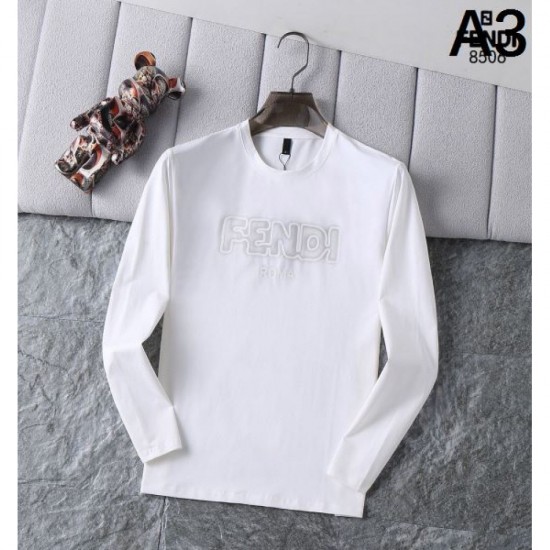 2024FW FENDI Items attracting attention from overseas celebrities Long sleeve T-shirt 2024FW FENDI Items attracting attention from overseas celebrities Long sleeve T-shirt