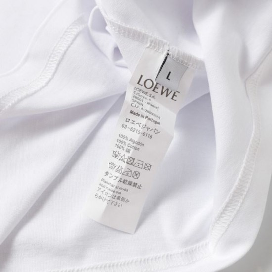 2024FW LOEWE This season's featured new long-sleeved T-shirt with color 2024FW LOEWE This season's featured new long-sleeved T-shirt with color