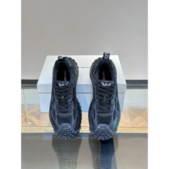 2024FW Men's Casual Shoes ARMANI Fashionable half a step ahead 2024FW Men's Casual Shoes ARMANI Fashionable half a step ahead