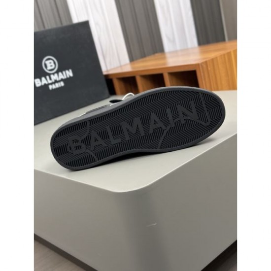 BALMAIN Balmain New Summer 2024SS Men's Casual Shoes BALMAIN Balmain New Summer 2024SS Men's Casual Shoes