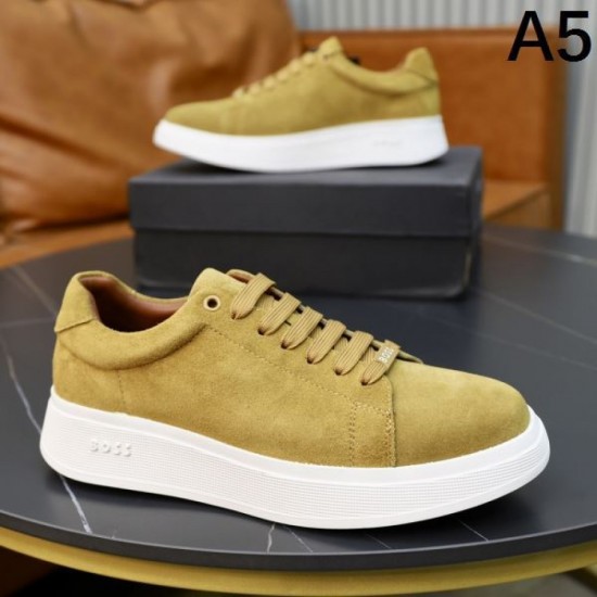 HUGO BOSS Classic Style 2024SS Men's Casual Shoes HUGO BOSS Classic Style 2024SS Men's Casual Shoes