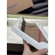 BURBERRY 2024SS Men's Casual Shoes with a Retro Atmosphere BURBERRY 2024SS Men's Casual Shoes with a Retro Atmosphere